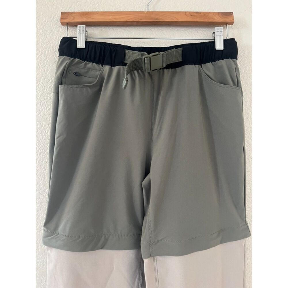 Eddie Bauer Convertible Clima Trail Zip-off Pants Color Block Size 4 - Picture 2 of 10